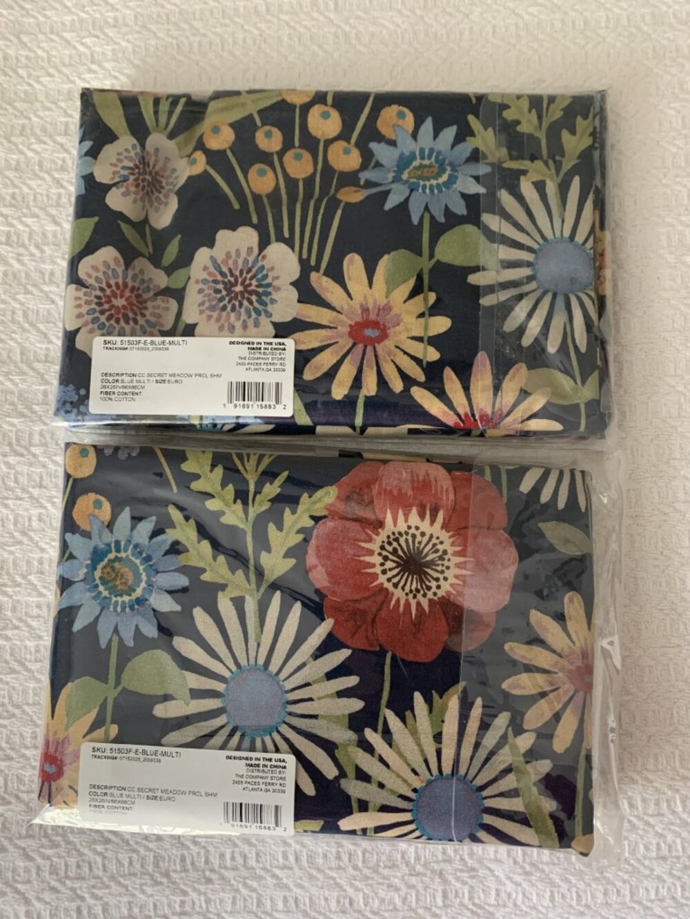 The Company Store Euro Sham Set Secret Meadow